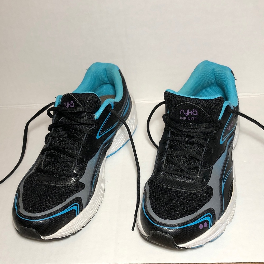 Ryka turquoise & Black Women's Sneakers